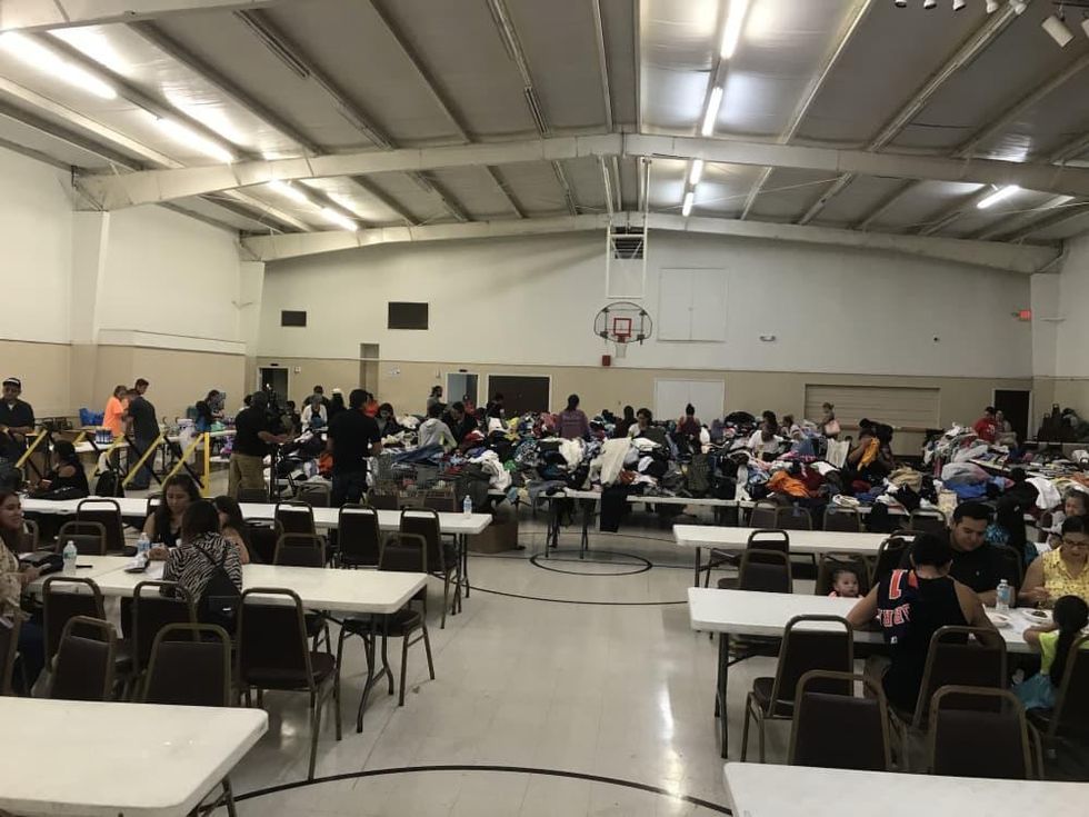 St Charles Borromeo Catholic Church clothing drive