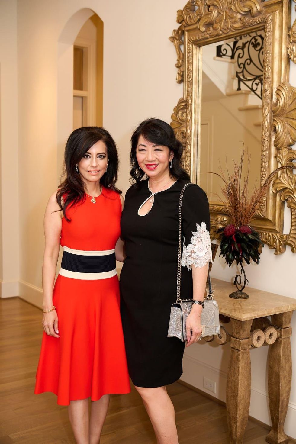 St. Jude Gold Soiree 2021 Aisha Jokhio and Alice Mao Brams