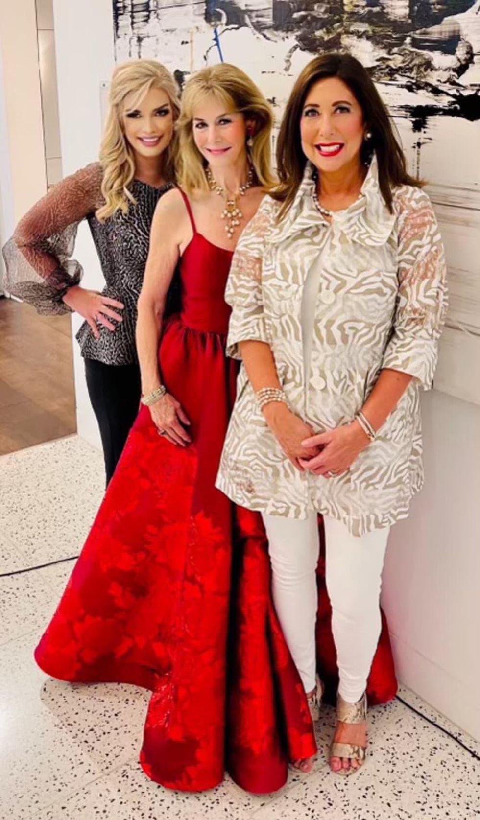 St. Jude Gold Soiree 2021 Tammie Johnson Cheryl Byington and Heidi Rockecharlie