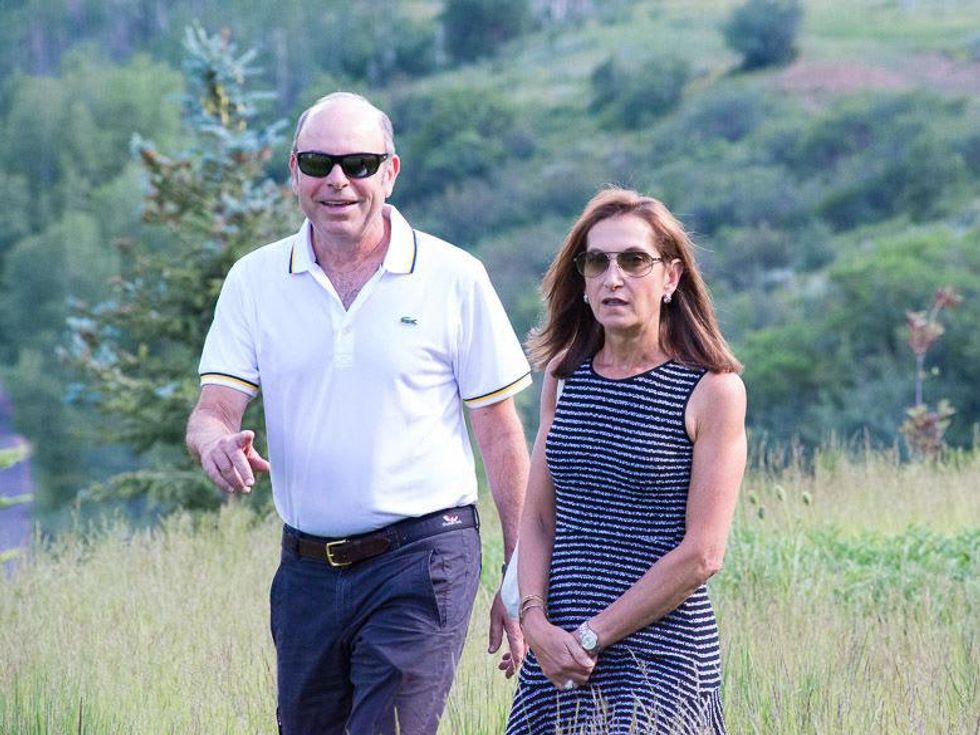 St. Luke's Hospital in Aspen July 2013 Mike Morgan and Patti Morgan