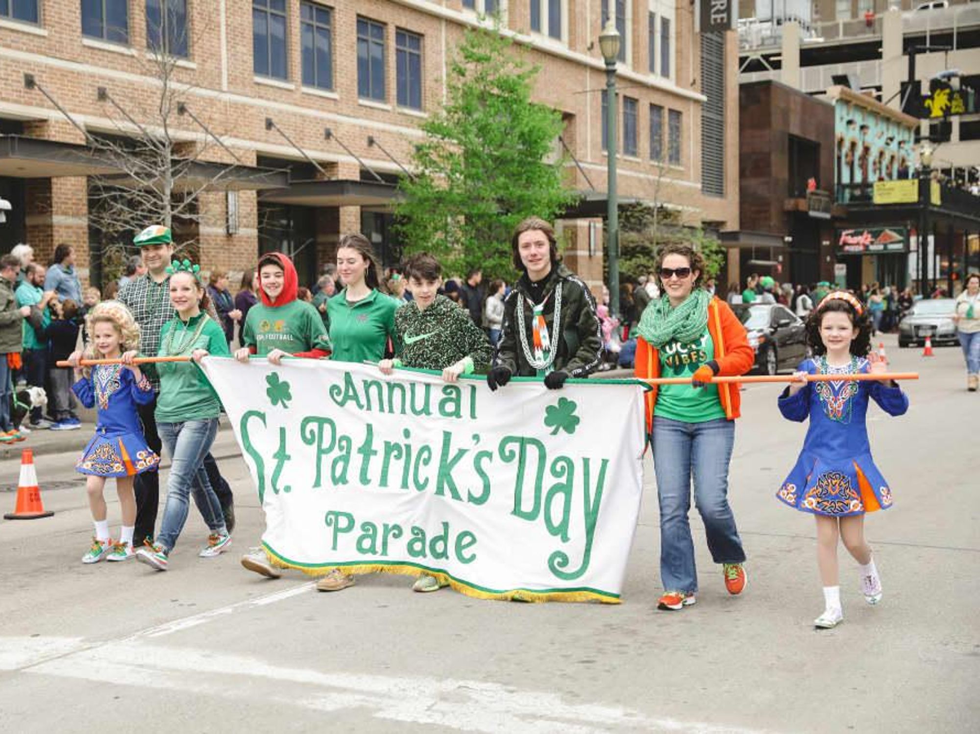 St. Patrick's Day Parade Houston downtown