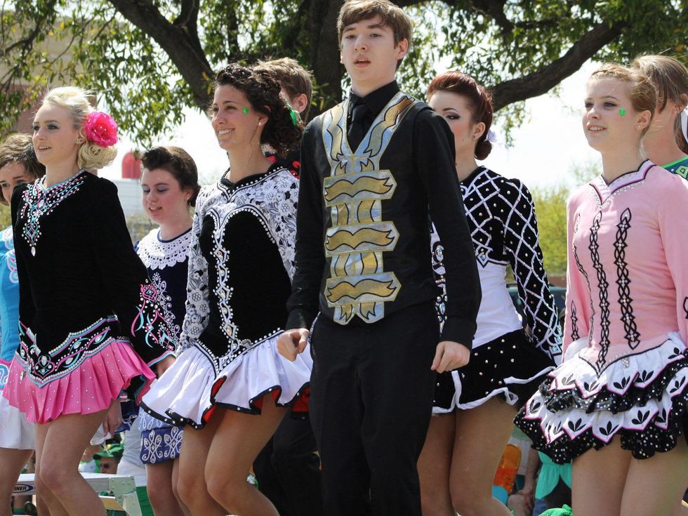 St. Patrick's Day Parade Houston, March 2013, O'Maoileidigh Houston Irish Dance Group