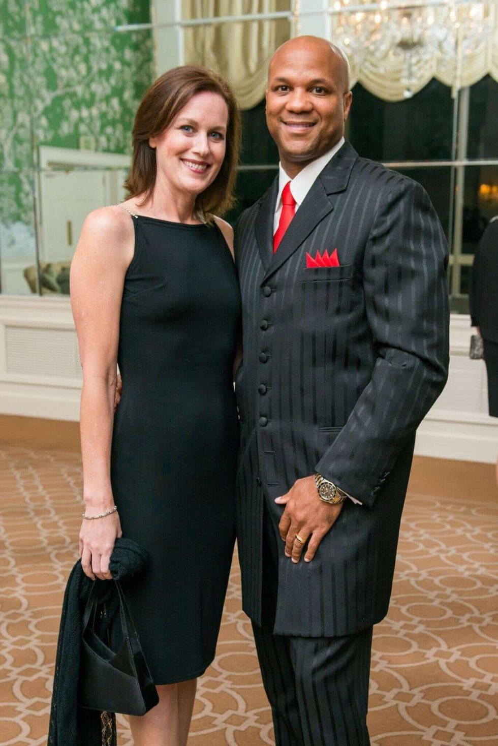 Stacey and Marcus Mosely at Rice Honors Gala