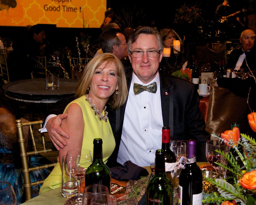 Stacey and Steve Bourque at the Montgomery County Heart Ball March 2014