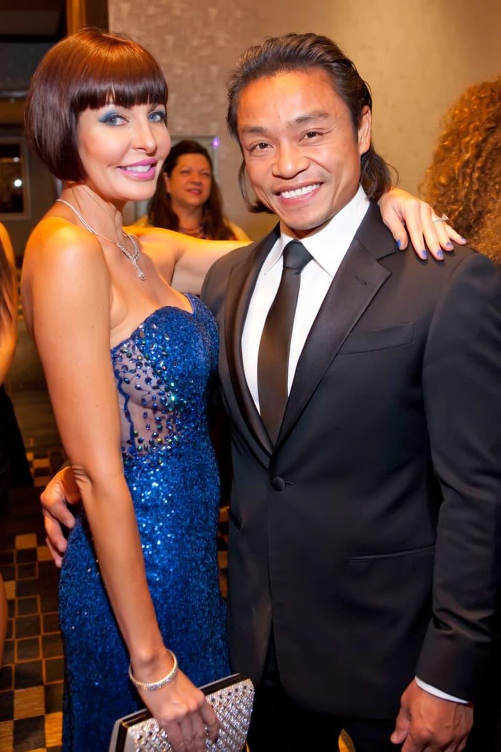 Staci Henderson and Dr. Quang Henderson at Planned Parenthood Gala