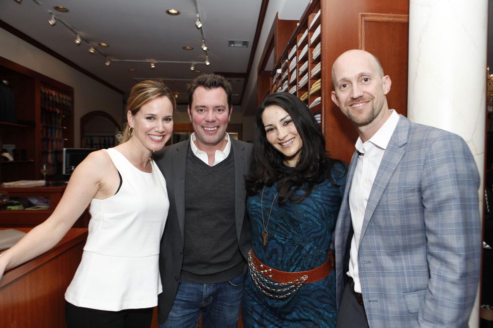 Stacy and John Andell, Rosie Murphy, Mike Mahlsteadt, Leukemia & Lymphoma, March 2014