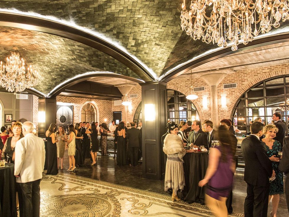 STAGES gala at The Astorian April 2015 people arriving