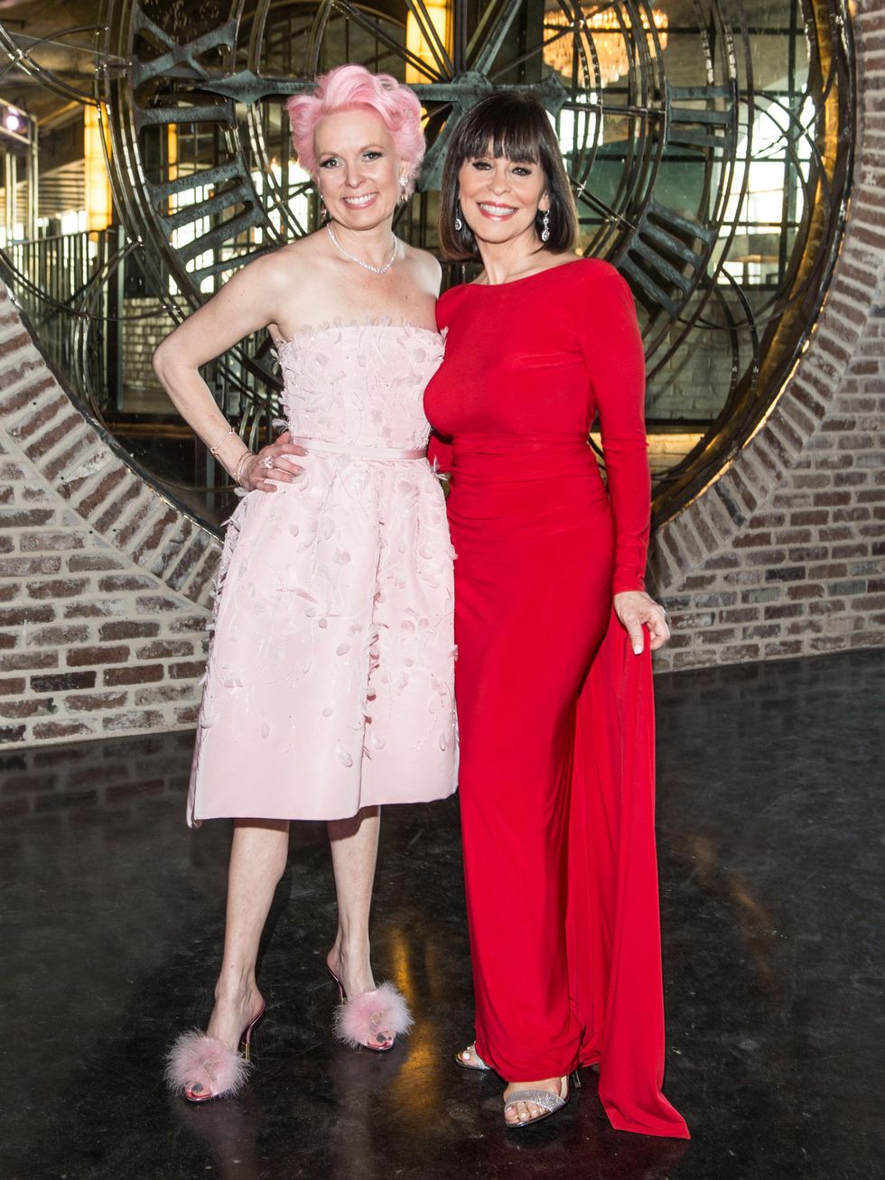 Stages Gala co-chairs Vivian Wise and Sandra Porter