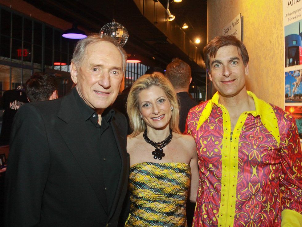 Stages Repertory Theatre gala, April 2013, Leonard Rutan, from left, his daughter, Marni Ruton, and Dominic Cellitti. Leonard and Dominic are auction chairs