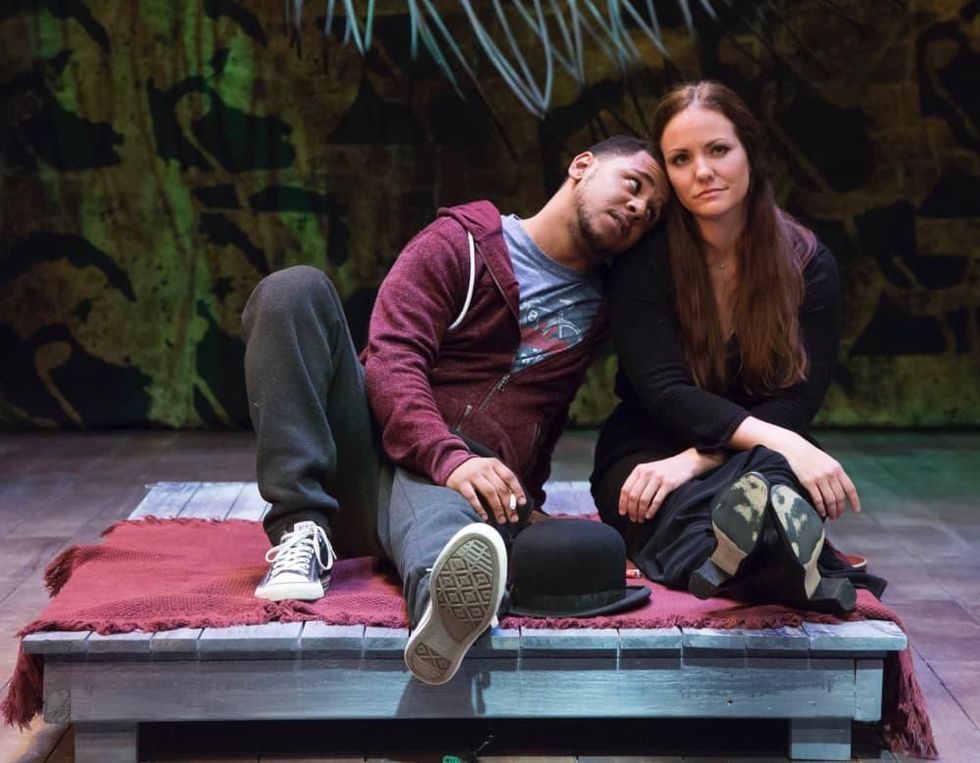 Stages Theatre-Stupid Fucking Bird, Joseph Palmore and Elaine Robinson