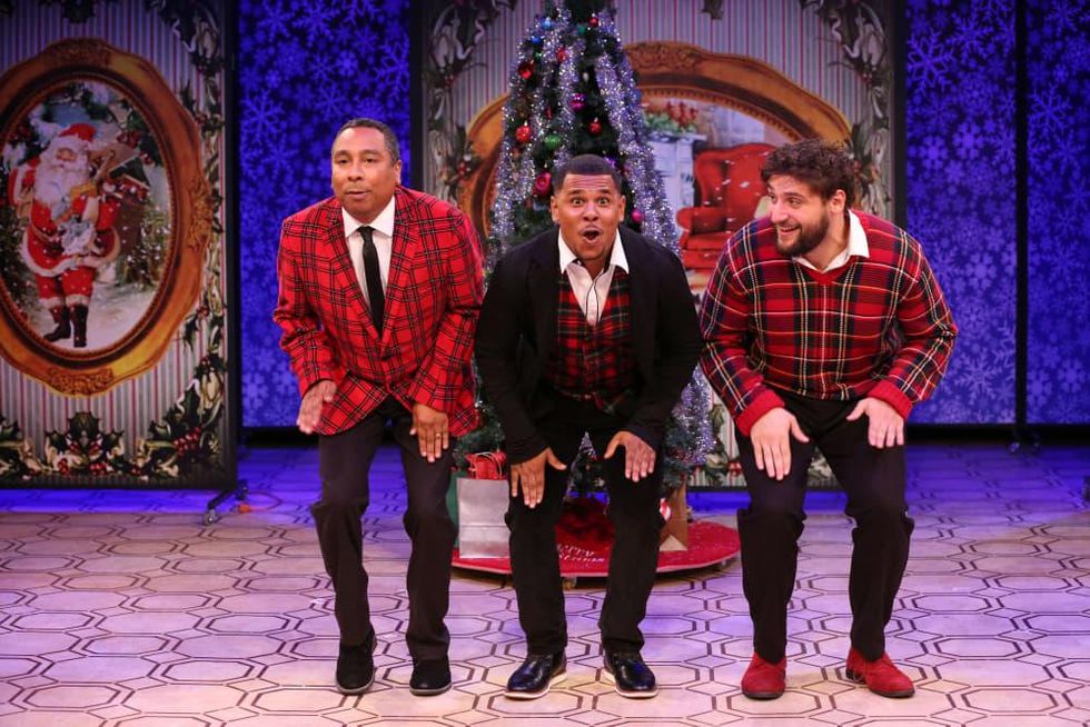 Stages Theatre, The Ultimate Christmas Show (abridged): Ronnie Blaine, Joseph "Joe P." Palmer, Gabriel Regojo
