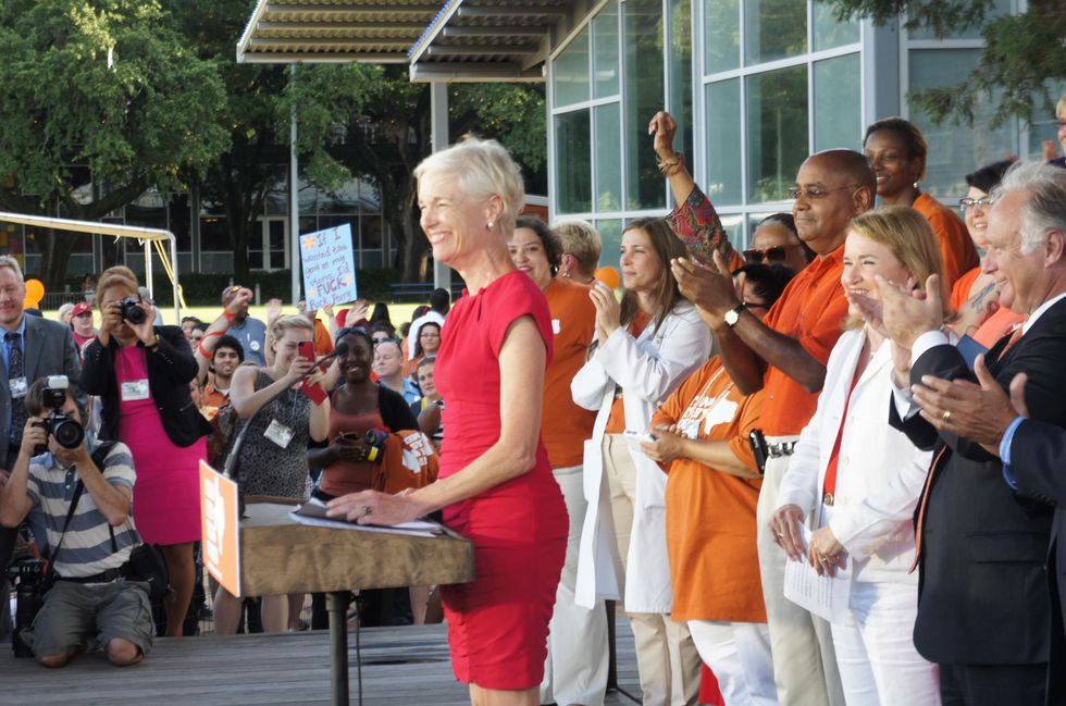 Stand With Texas Women Discovery Green Cecile Richards