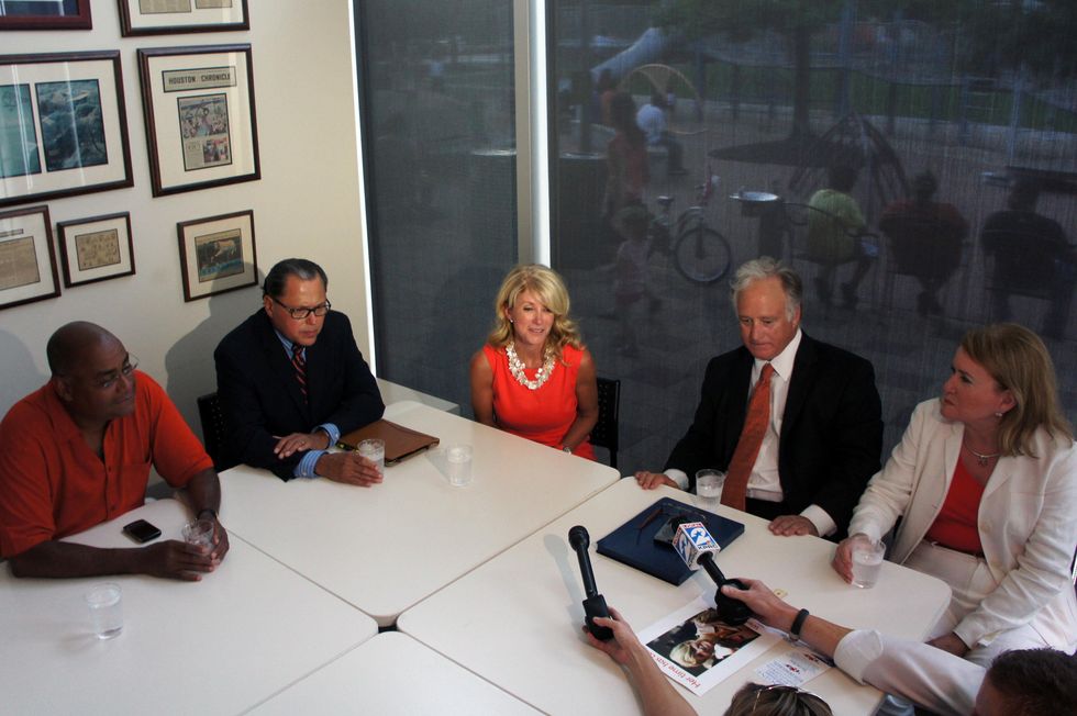 Stand With Texas Women Discovery Green