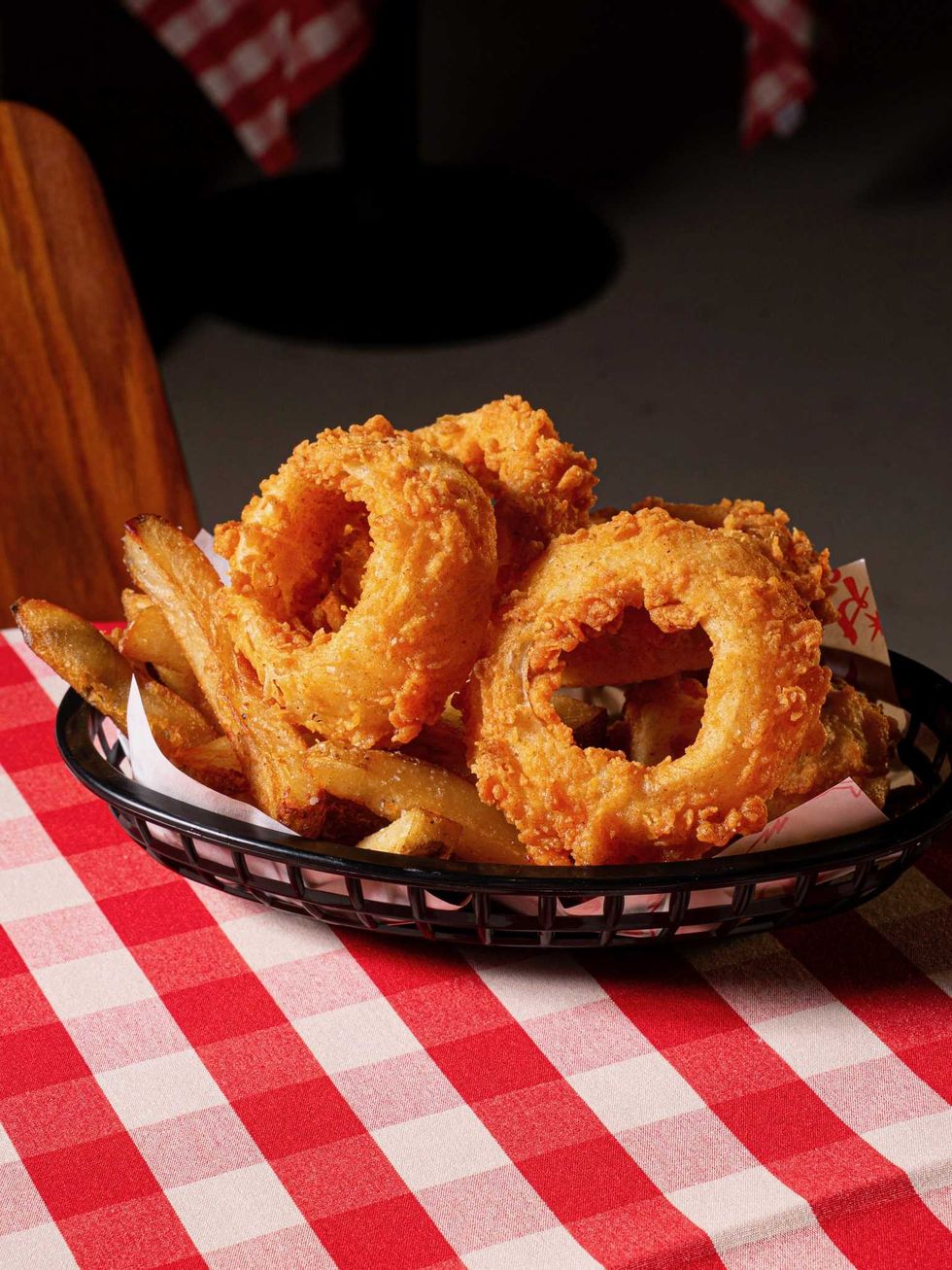 Star Rover onion rings and fries