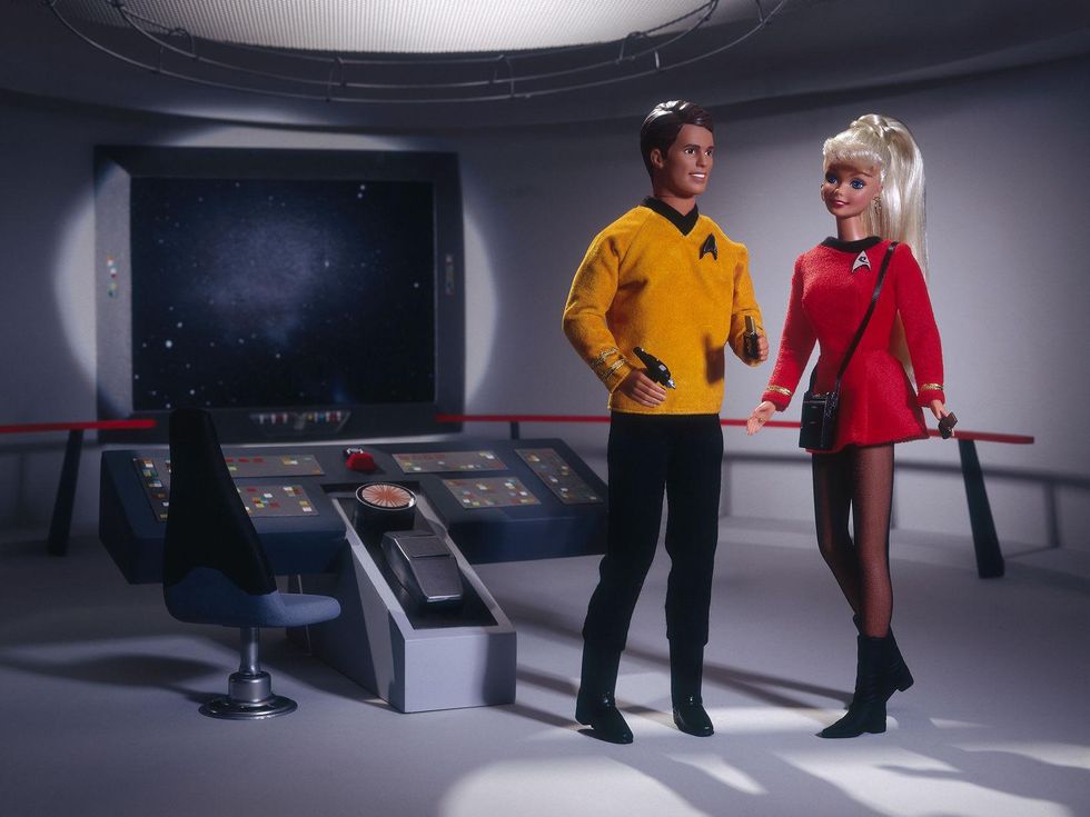 Star Trek Ken and Barbie 1996