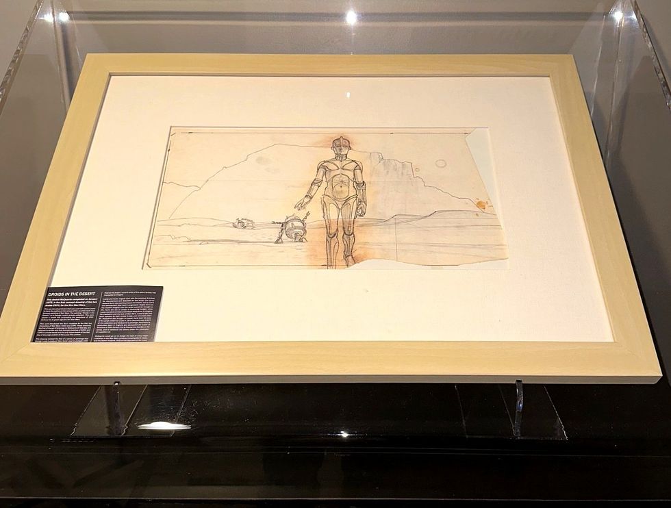 star wars c3PO concept art ralph mcquarrie