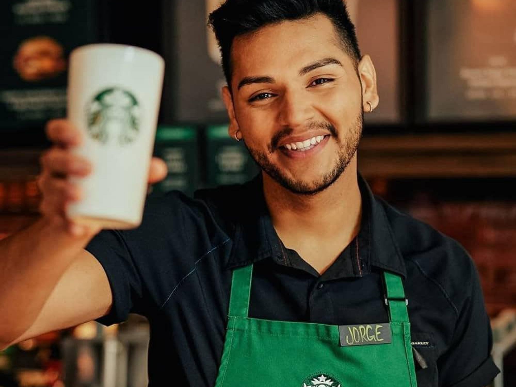 Starbucks employee