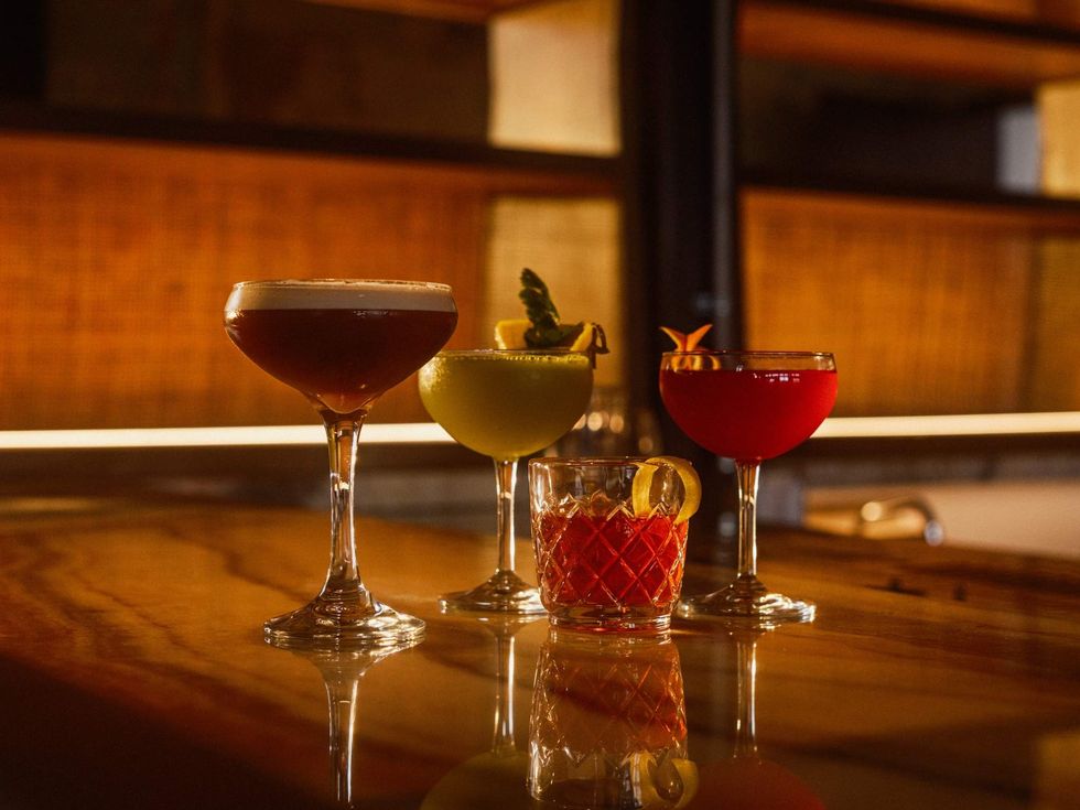 Starduster Lounge cocktails