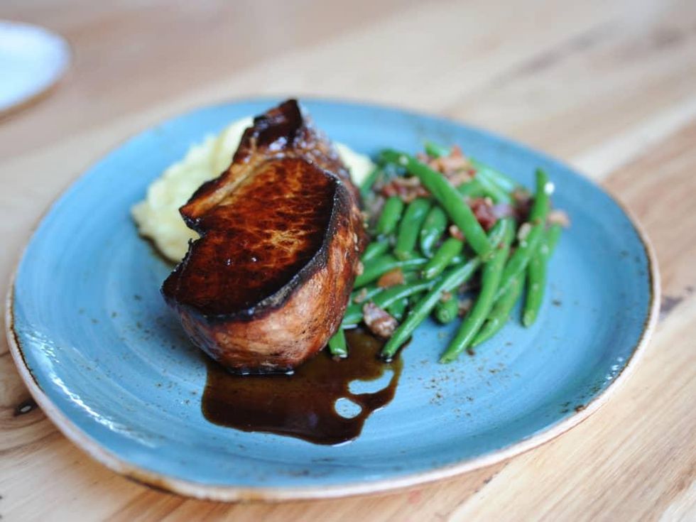 State Fare pork chop