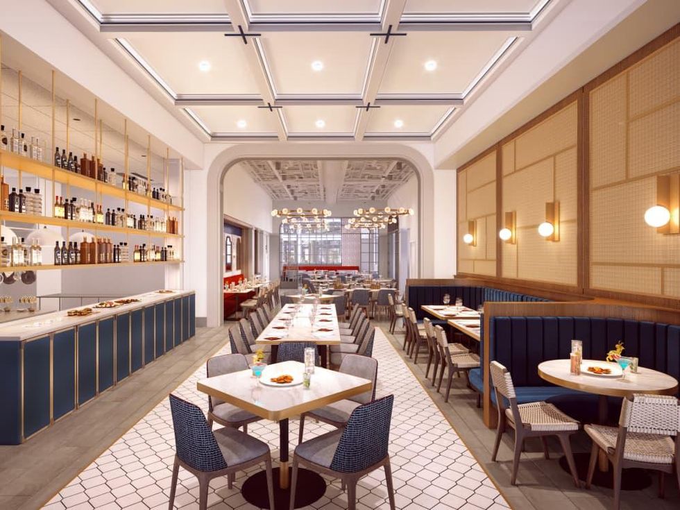 State Fare Woodlands dining room interior