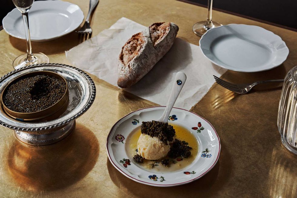 State of Grace bread caviar