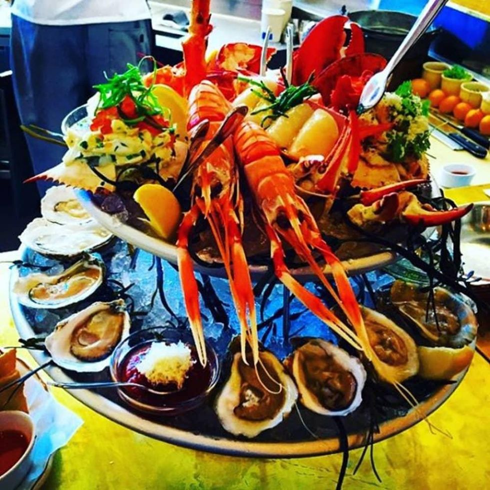 State of Grace shellfish tower