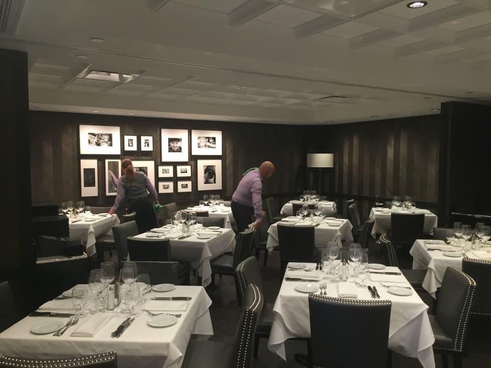 Steak 48 dining room