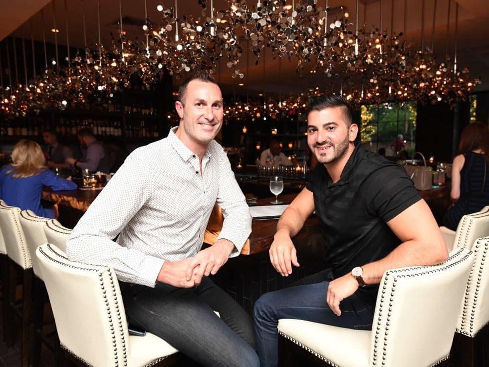 Steak 48 Opening dinners, 6/16, Matthew Greives,Colin Moussa