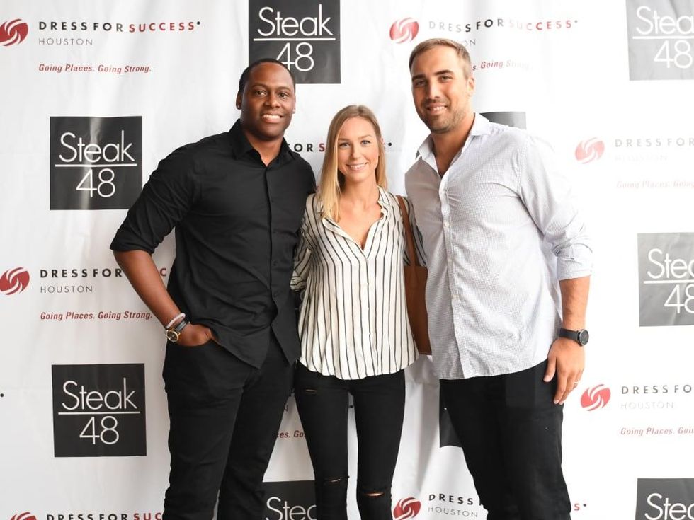 Steak 48 Opening dinners, 6/16, Rob Royal, Catie Savage, Tom Savage