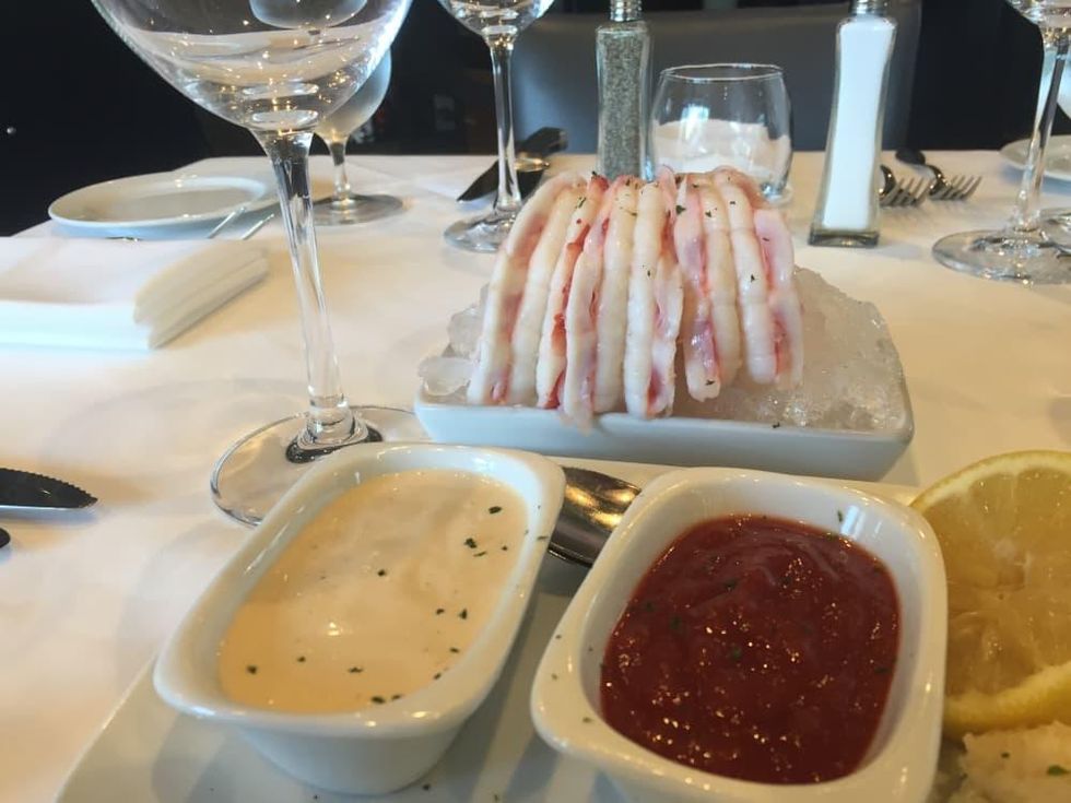 Steak 48 shrimp cocktail