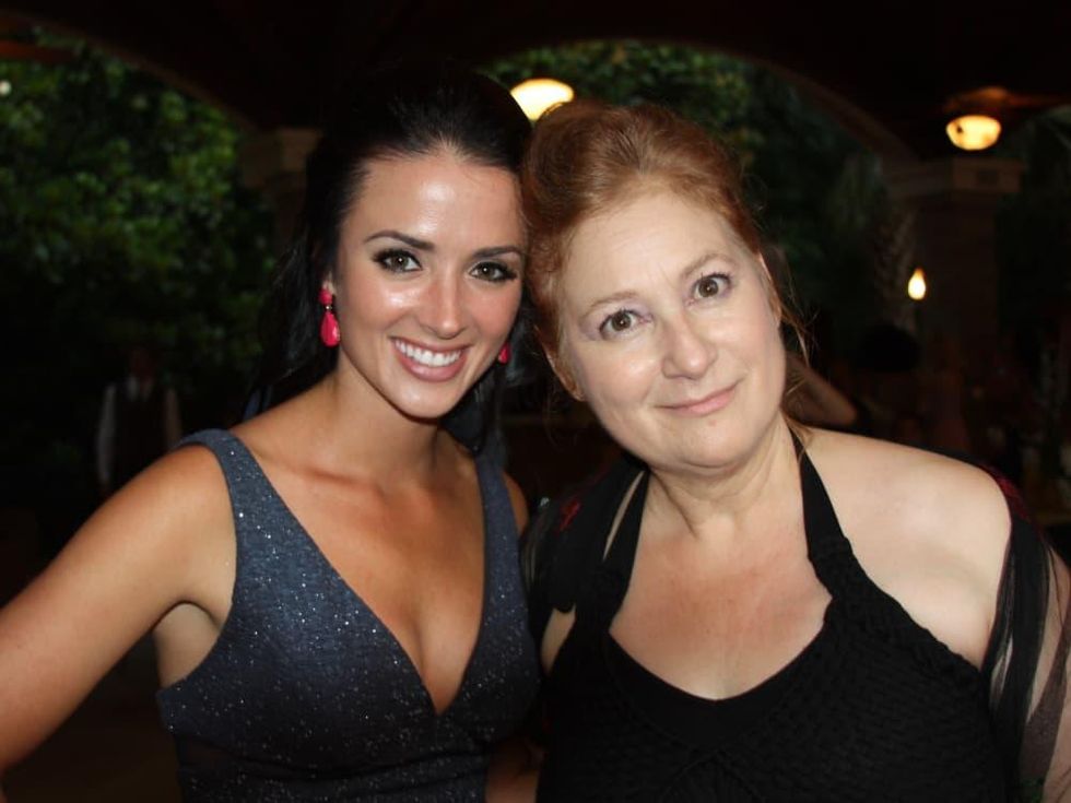 Steele party, Genevieve Allen, Karen Steele