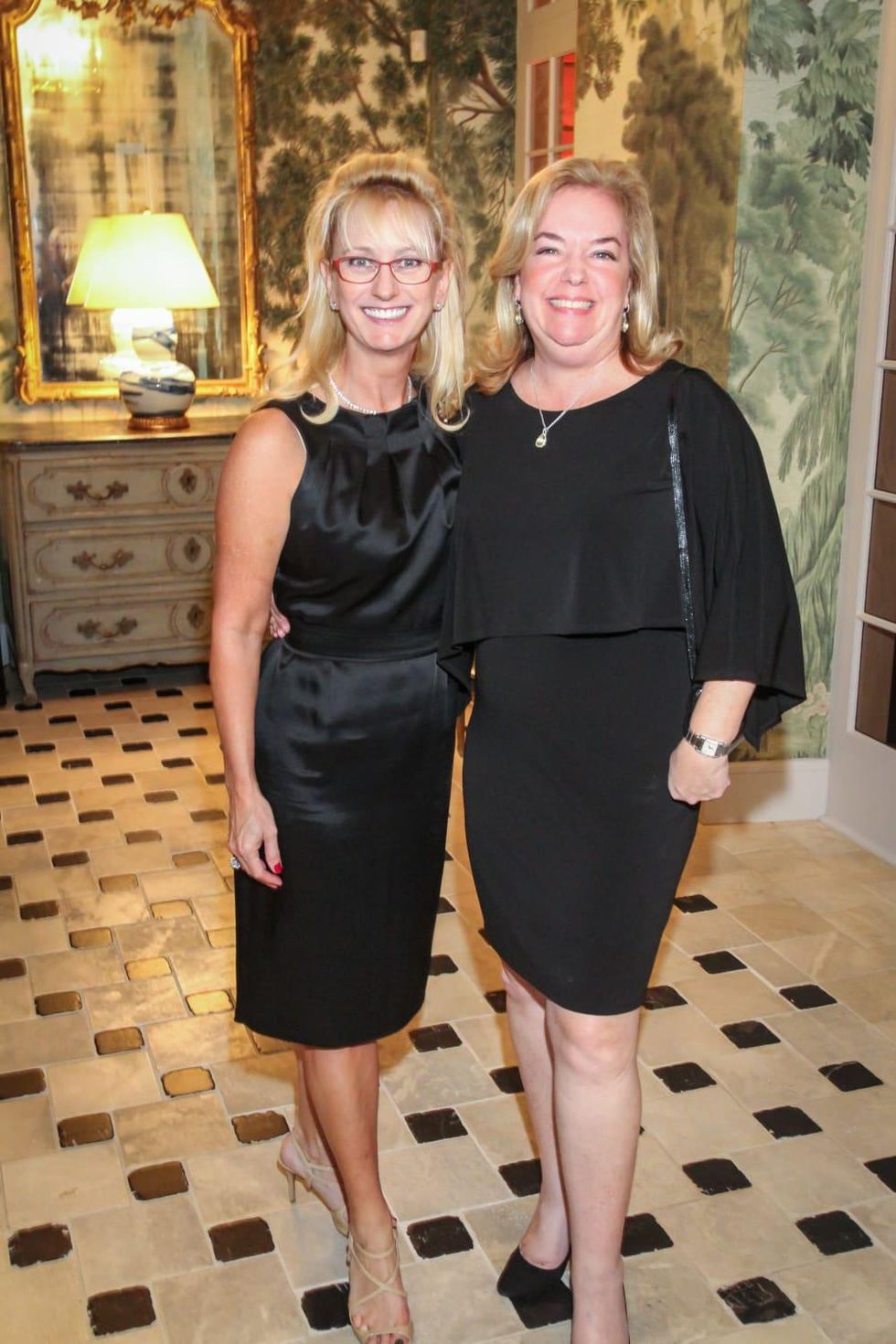 Stef Levy, Laura Favaloro at Legacy Cocktail party