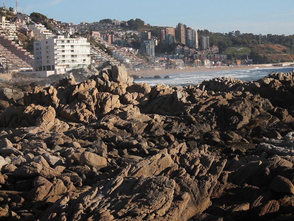 Stephan, central Chile, March 2013, Central Chile coast invites with hotels and beaches