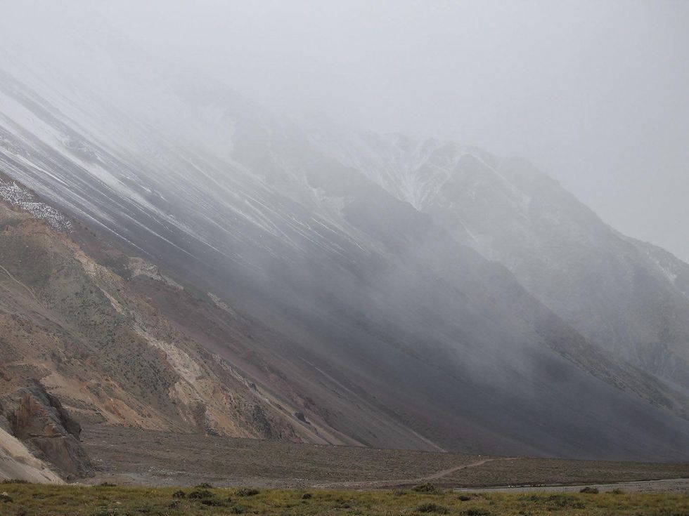 Stephan, central Chile, March 2013, High Andes in central Chile