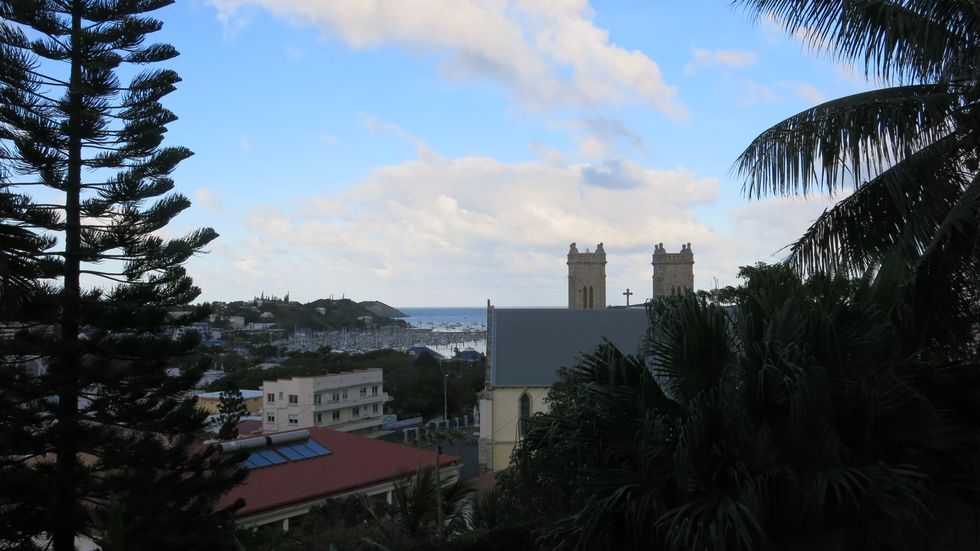 Stephan Lorenz Noumea, New Caledonia November 2014 View from the youth hostel in Noumea
