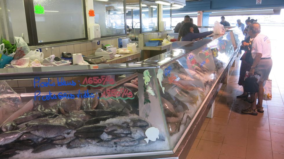 Stephan Lorenz Noumea, New Caledonia November 2014 Visit the market to see local seafood and grab an espresso.