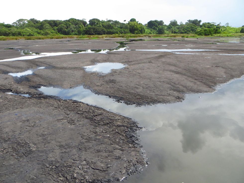 Stephan Lorenz Trinidad travel February 2015 The Pitch Lake in the southwest of Trinidad is a natural wonder worth seeing