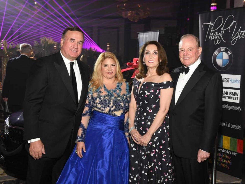 Stephen and Leticia Trauber, and Penny and Paul Lloyd, Jr.