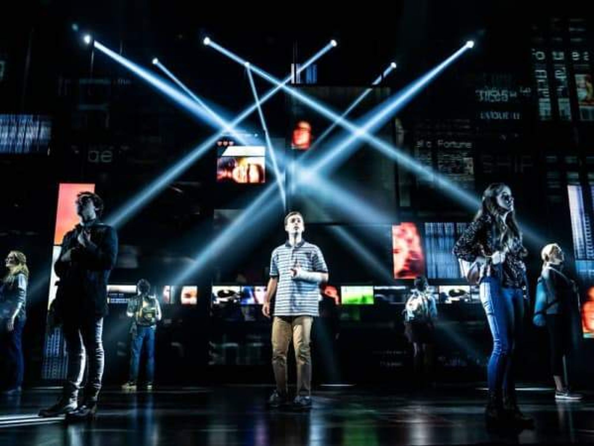 Stephen Christopher Anthony and the North American Company of Dear Evan Hansen