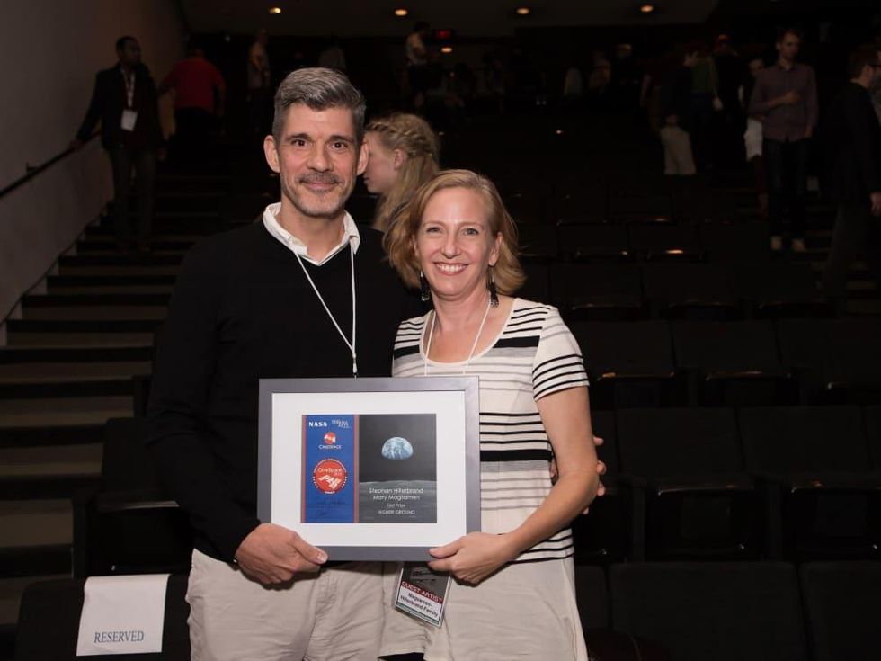 Stephen Hillerbrand and Mary Magsamen winners of CineSpace at Houston Cinema Arts Festival