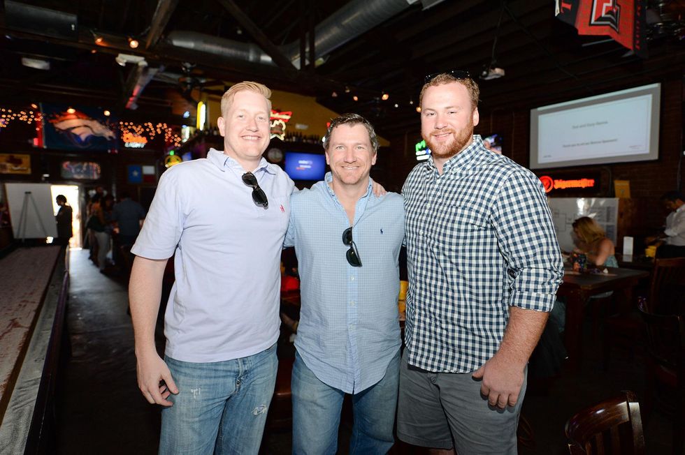 Stephen Jones, Kyle Courville, Max Bruckner