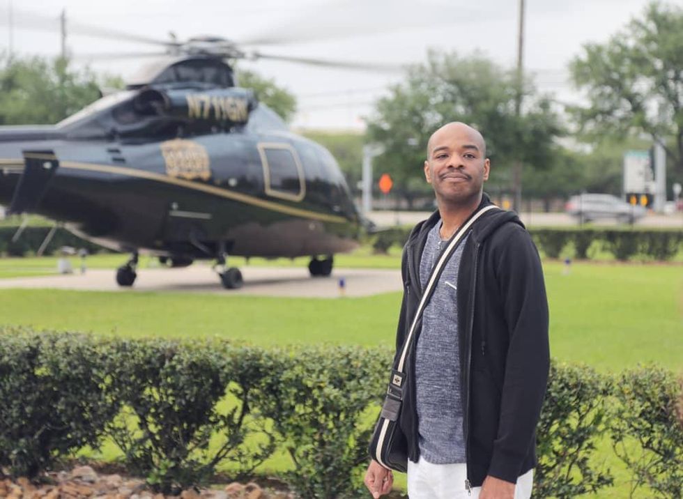 Stephen Wiltshire, Fertitta helicopter