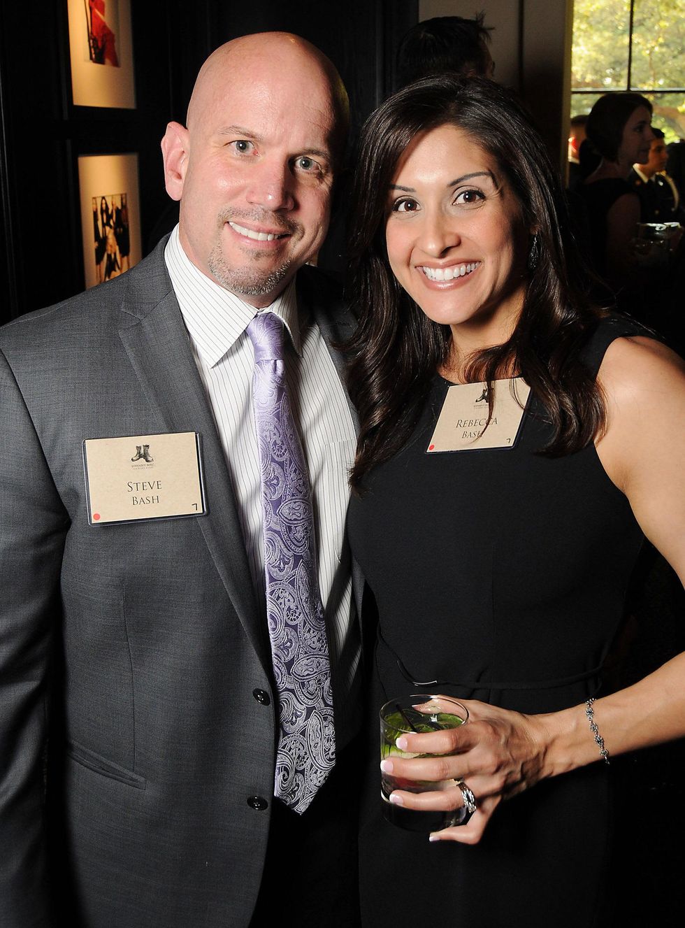 Steve and Rebecca Bash at the Johnny Mac Soldiers Fund Inaugural Houston Gala April 2015