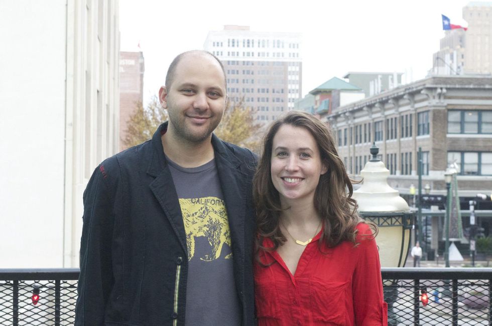 Steve Sharma and Lea McKinney of El Big Bad and El Gran Malo