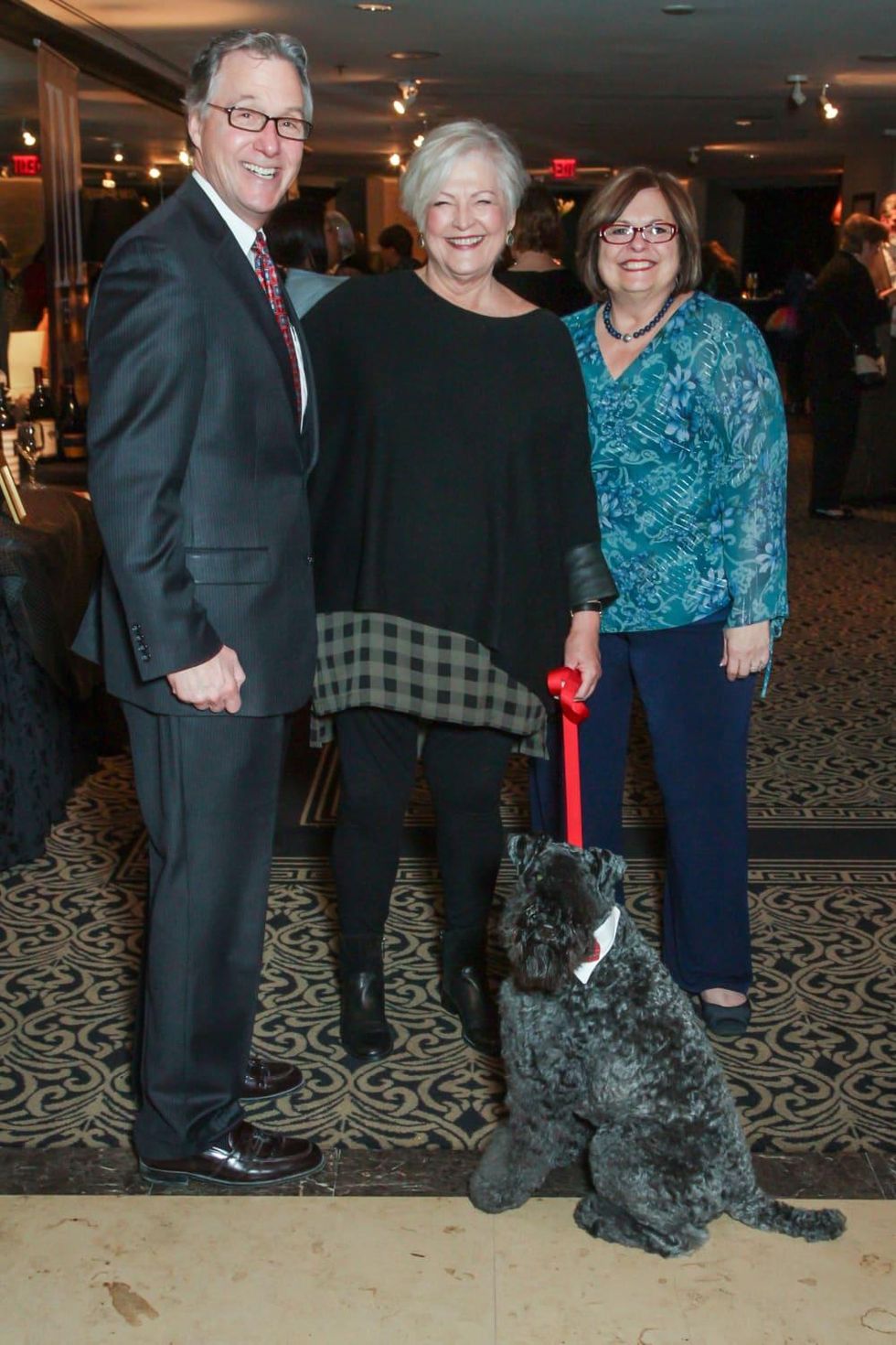 Steven Costello, Shari Koziel, Debbie Costello at Interfaith Ministries brunch