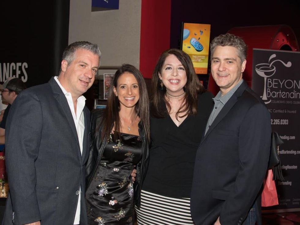 Steven Kleman, Robyn Kleman, Ann Byrd, Richard Byrd at Health Museum Steampunk gala