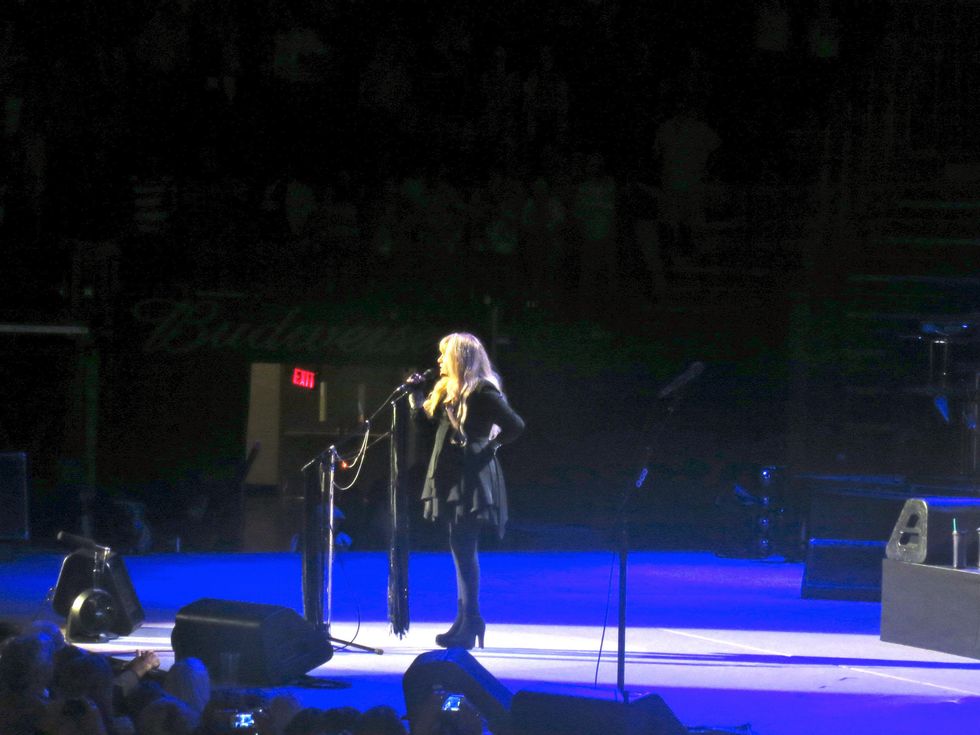 Stevie Nicks at Fleetwood Mac concert June 2013