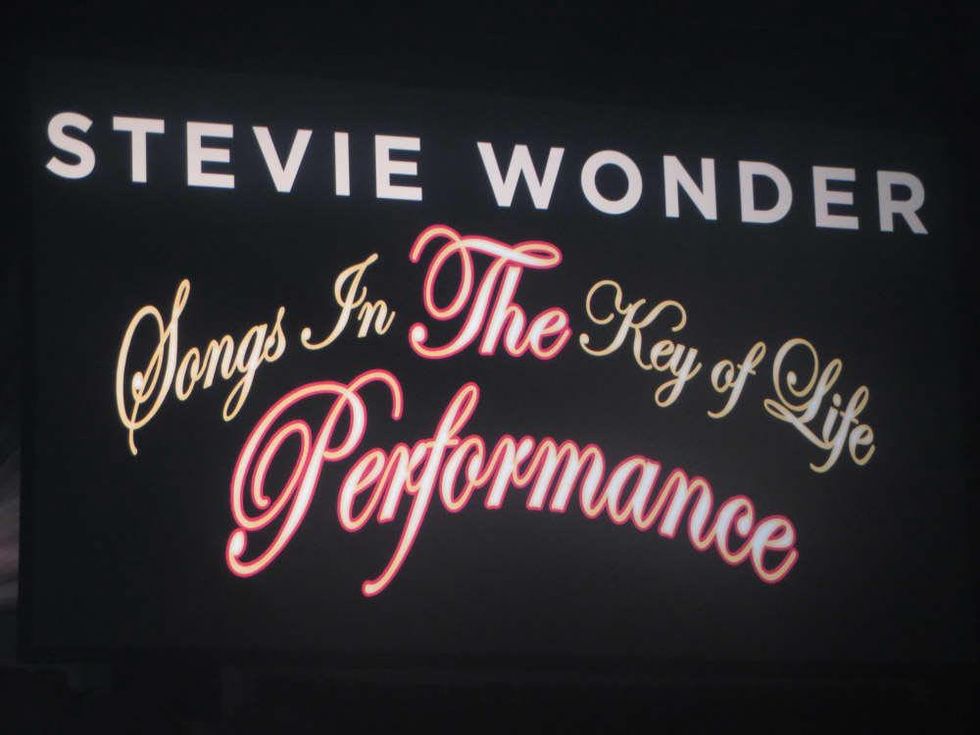 Stevie Wonder Songs in the Key of Life concert