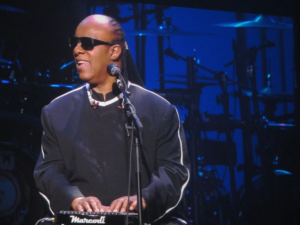 After ominous start, Stevie Wonder celebrates life in extraordinary