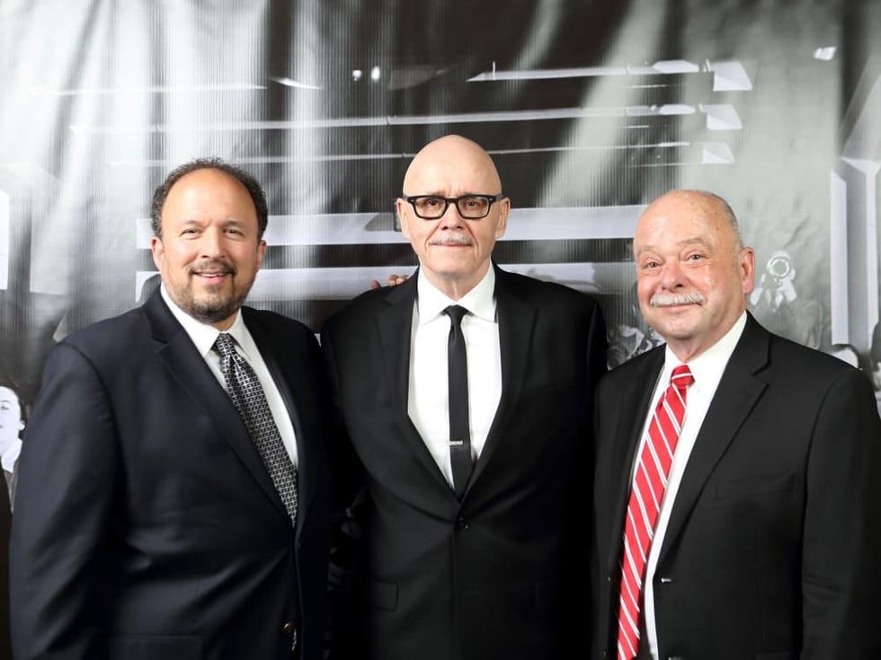 Stewart Zuckerbrod, Stages Founding Artistic Director Emeritus Ted Swindley, Jack Heifner at Stages Gala